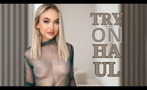 Transparent Fishnet Haul | No Bra | Transparent Try On Haul | See Through Lingerie | Try On Haul