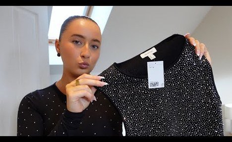 H&M PARTY WEAR TRY ON HAUL!!!