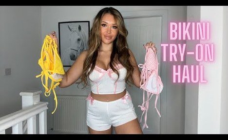 swimsuit try-on haul | Shien fashion