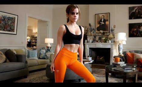 Emma Watson sports Try On Haul