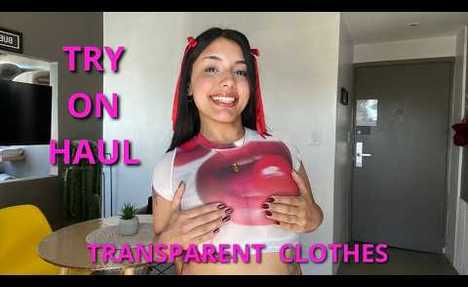 Sheer Try-On Haul: Bold & Trendy Transparent Outfits!