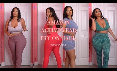 Amazon Activewear Try-On Haul | sweet & Stylish sportswear Fits!