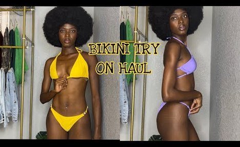 string bikini TRY ON HAUL