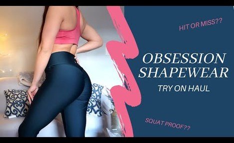 OBSESSION SHAPEWEAR leggings TRY ON HAUL | | MY FIRST SPONSORSHIP