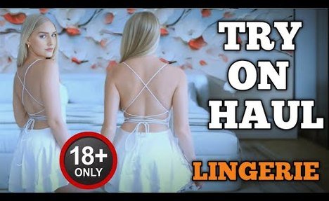 4K Transparent Lingerie and product | See-through Try on haul 2024 trend