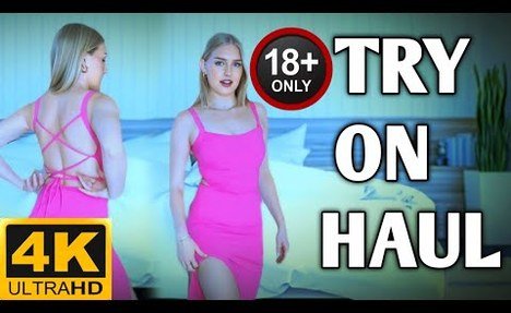 4K TRANSPARENT LINGERIE TRY ON HAUL LATEST | SEE THROUGH product video review AT MALL WITH EMILY 2024