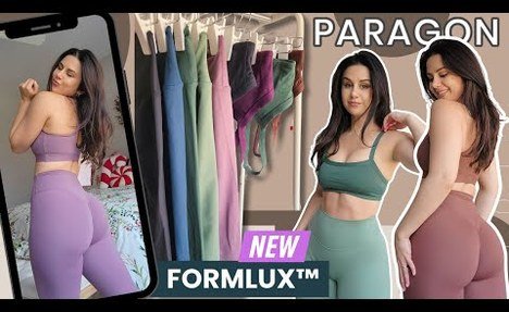 OMG THESE NEW PARAGON yoga pants! | PARAGON RADIATE tights TRY ON HAUL video review