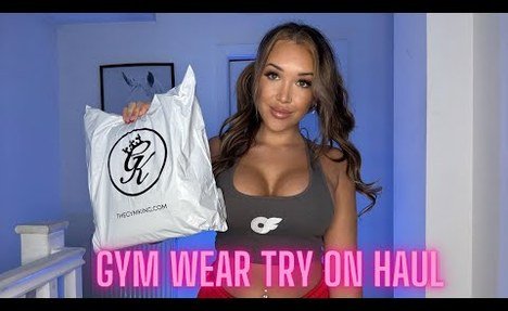 sportswear king try-on haul | sports / active wear / Lycra