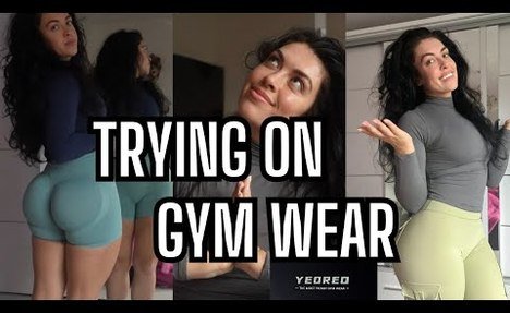 sporty yoga pants AND SHORTS TRY ON HAUL - YEOREO