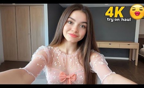 4K Transparent Lingerie | Try On Haul See Everything | See Through | Transparent Haul Try On New