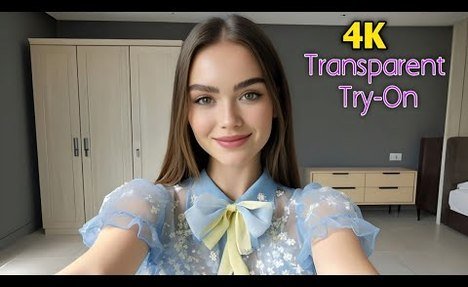 4k Transparent Lingerie Try On Haul | Try On Haul See Everything | Transparent Haul Try On New