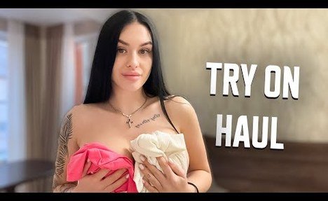 [4K] See Through Try On Haul | Transparent Lingerie Try-On Haul 2024 | Sheer Lingerie Try-On Haul