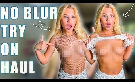 [4K] Transparent Lingerie Try-On Haul | See Through Try On Haul | Sheer Lingerie Try-On Haul 2024