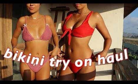 beachwear try on haul *christmas edition*