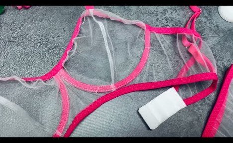 [4K] See-through lingerie try-on haul with Emilia #transparenthaul #tryonhaul2023 #lingerie PWS075