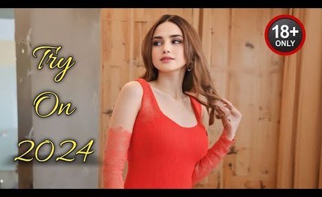 [4K] Transparent Lingerie Try-On Haul | See-Through Try On Haul | Sheer Lingerie Try-On Haul 2024