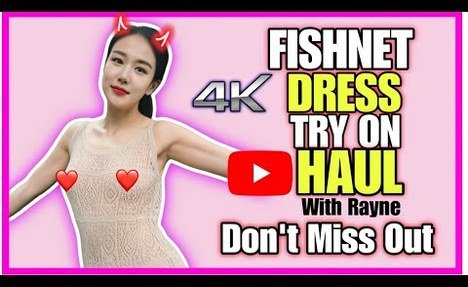 Transparent Fishnet Lingerie Try On Haul | See Through Lingerie | Get Ready With Me [4K]