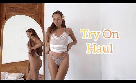 Try On Haul | Transparent panties