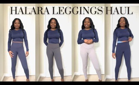 HALARA sports TRY ON HAUL & video review