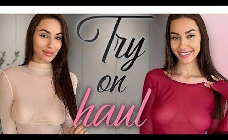 [4K] See-through Try On Haul | Get ReadyWith Me  | Fashion Haul 2024[4K] See-through Try On Haul ...