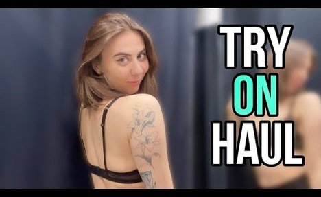 [4K] See-through lingerie try-on haul with Emilia #transparenthaul #tryonhaul2023 #lingerie PWS103