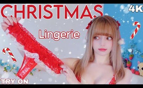 CHRISTMAS LINGERIE * Try On Haul *