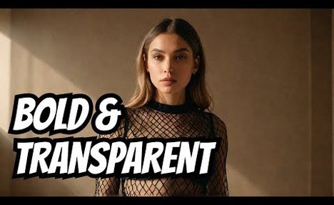 TRANSPARENT LINGERIE TRY ON HAUL 4K in 2024 (GLOW UP!)