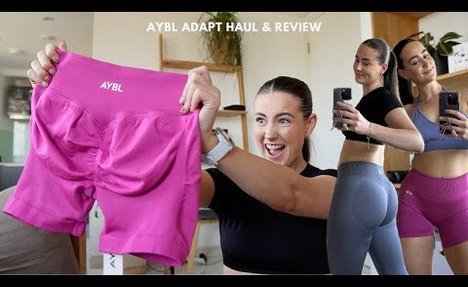 AYBL ADAPT TRY ON HAUL | New AYBL collection video