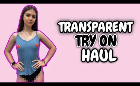 Transparent Lingerie Try On Haul | See through lingerie | Get Ready With Rayne [4K]