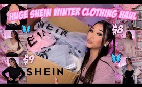 gigantic SHEIN WINTER TRY ON CLOTHING HAUL 2022 | 20+ clothes ( sets, tops, pants, jumpsuits & jackets)