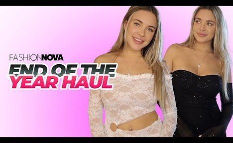 my last TRY ON HAUL of 2024 with FASHION NOVA | Kendra Rowe