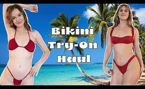 Amazon  two-piece swimsuit Try On Haul with Emily Bloom & Caitlyn Sway