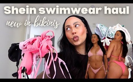 SHEIN SWIMWEAR TRY ON video ♡  monokini HAUL JANUARY 2025