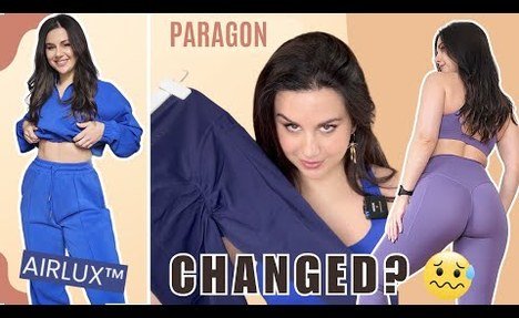 WHAT IS PARAGON DOING?!... PARAGON FITWEAR TRY ON HAUL vlog | RECSTRETCH SCULPTSEAM PLUS CHANGES!