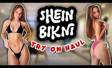 *SEXY* Shein  bathing suit Try-on Haul 2025 | Anya Try Ons