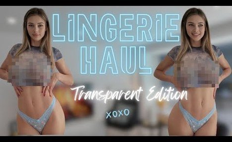 Transparent Lingerie Haul | SKY BLUE MAGIC