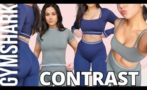 WATCH BEFORE YOU BUY THESE GYMSHARK sports! | GYMSHARK CONTRAST SEAMLESS TRY ON HAUL video review!