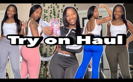 YOGA PANTS TRY ON HAUL FT: HALARA