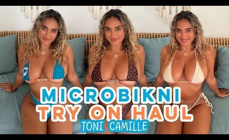 *MICRO*  monokini Try on Haul | Toni Camille