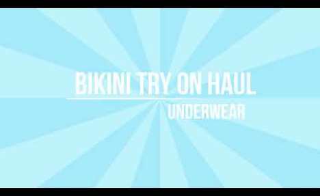 #bikini  #tryon  #haul  thong bikini try on haul  #swimwear  #underwear