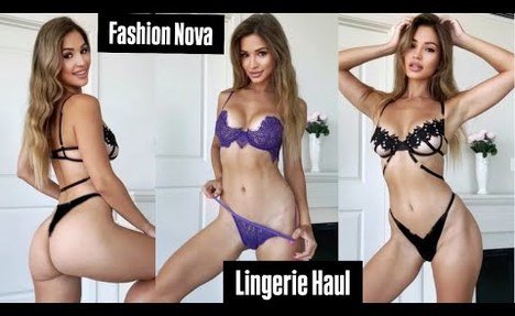 Fashion Nova Lingerie Haul