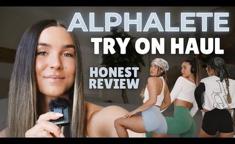 FINALLY Trying Alphalete Amplify & Contour Shorts | Honest review | Try On Haul