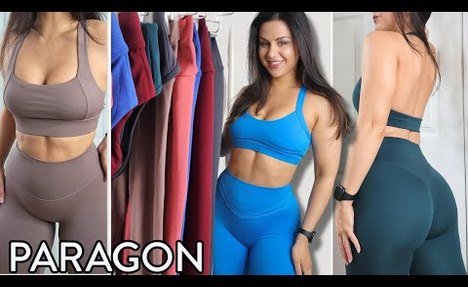 WAS I WRONG ABOUT THESE PARAGON sports? | PARAGON FITWEAR RELUNA tights TRY ON HAUL video!