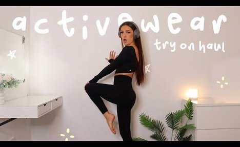 activewear try-on haul ft. Halara - ad