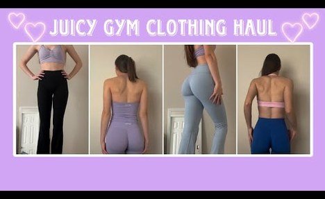 Juicy gym Try-on Haul: Dfyne, YoungLa, Abercrombie, Forever 21, and Victoria’s Secret :)