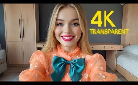 "4K Transparent Lingerie & Micro  tankini Try-On Haul | Latest Sheer Outfit Trends"