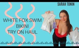 White Fox Swim beach costume Try On Haul