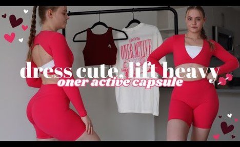 ONER ACTIVE dress cute, lift heavy capsule breakdown & try on haul