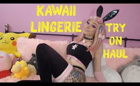 Kawaii Lingerie Try on Haul