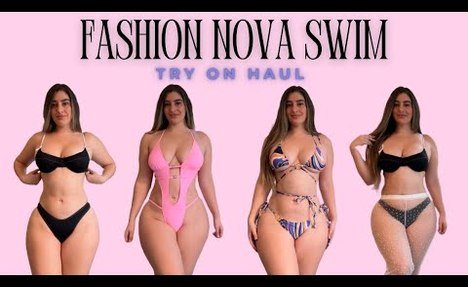 thong bikini TRY ON HAUL | FASHION NOVA